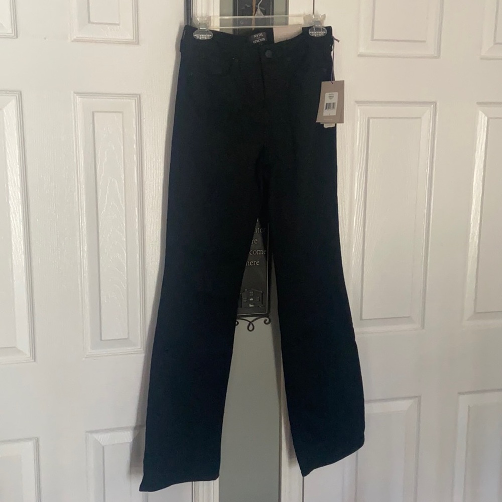 Brand new with tags NYDJ for Chico’s bootcut black jeans